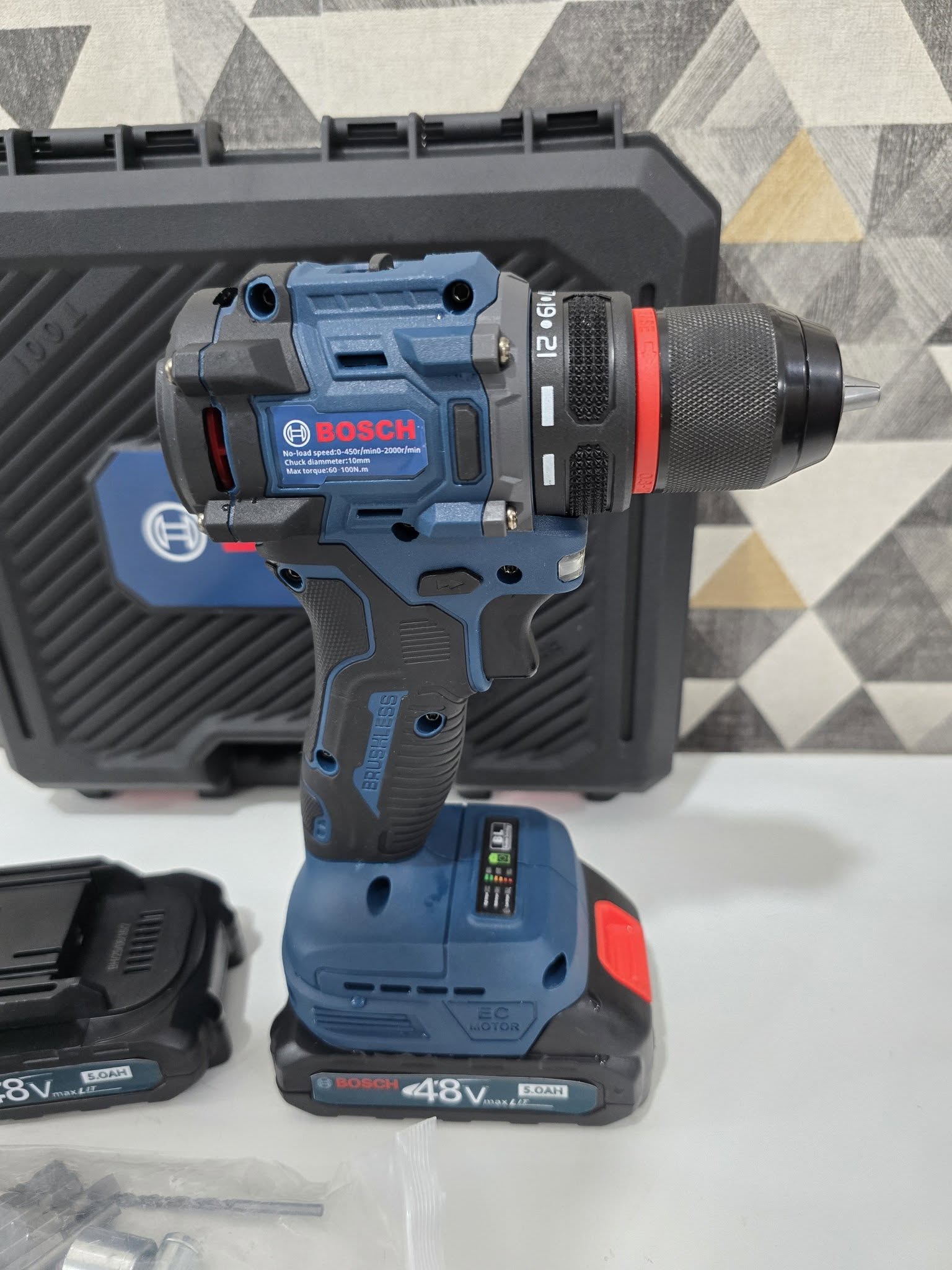 Visseusse Brushless Bosch + Accessoires